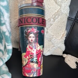 Nicole Lee Asian Art Tumbler